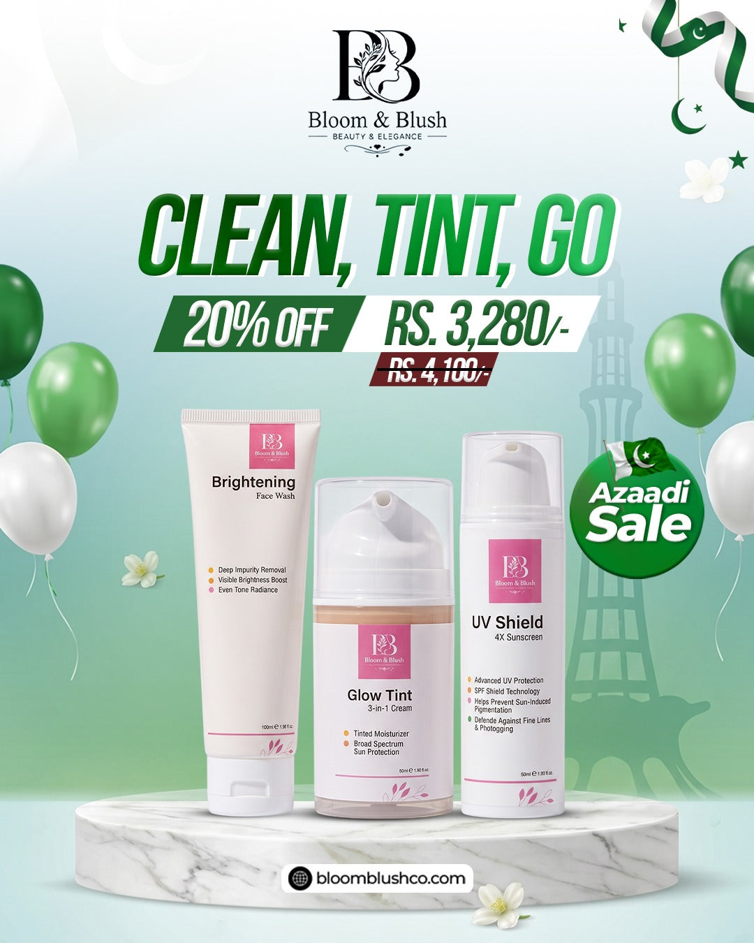 Clean, Tint, Go Bundle